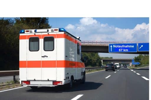 nächste Notaufnahme: 67 km